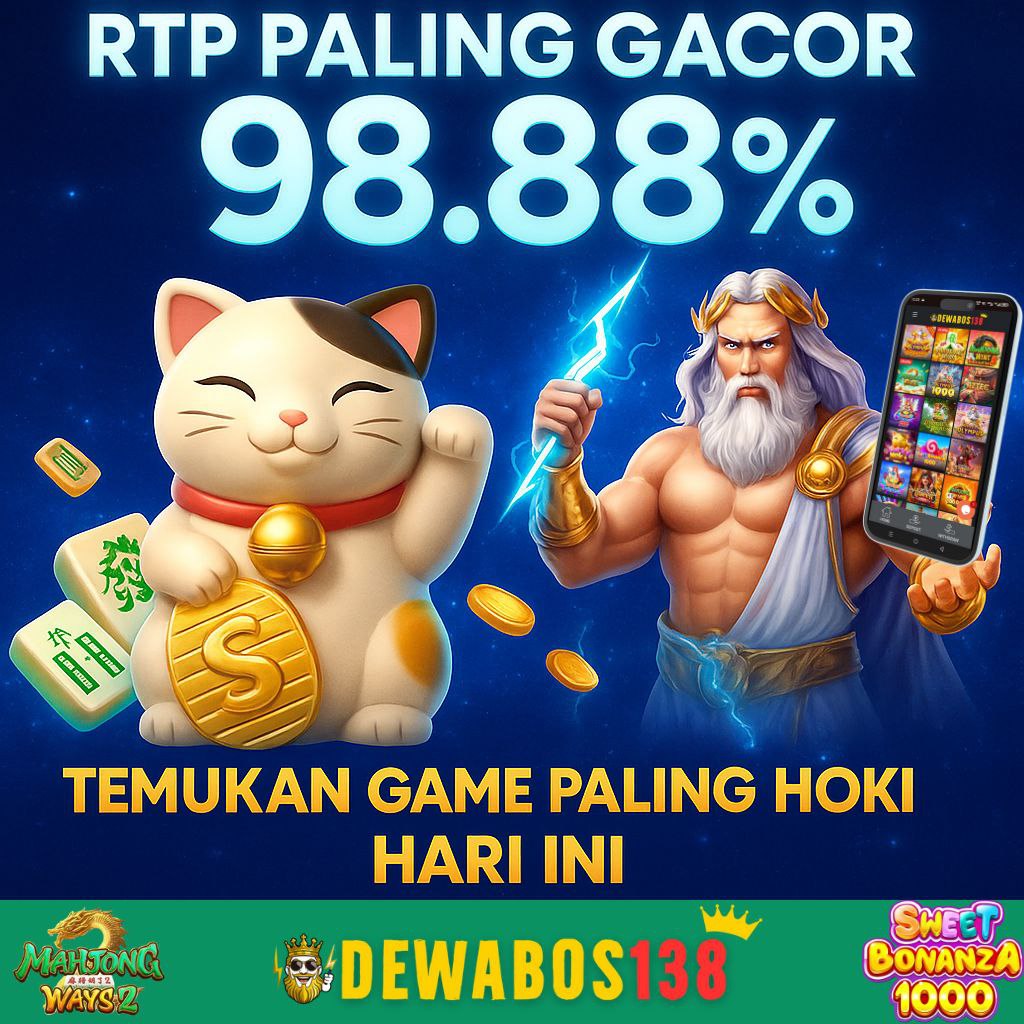 DEWABOS138 - Situs Gacor Terpercaya & Login Slot Resmi Peluang Besar Terbaik